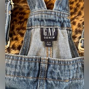 Gap denim overalls xs